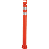 Ez-Grab Delineator Posts, 42" H, Orange Helyx Safety & Industrial Supplies