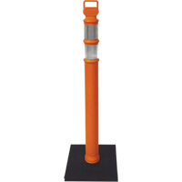 Ez-Grab Delineator Posts, 42" H, Orange Helyx Safety & Industrial Supplies
