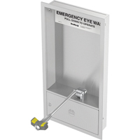 Eyewash Station, Wall-Mount Installation, Stainless Steel Bowl Helyx Safety & Industrial Supplies