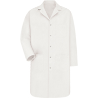 Lab Coat, Poly-Cotton, Small, White Helyx Safety & Industrial Supplies