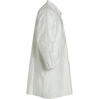Sarrau de laboratoire, Tyvek 400, Blanc, Moyen Helyx Safety & Industrial Supplies
