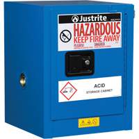 Sure-Grip&reg; Ex Hazardous Material Countertop Safety Cabinets, 4 gal., 17" x 22" x 17" Helyx Safety & Industrial Supplies
