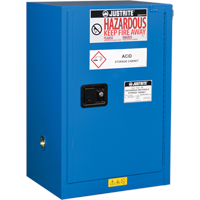 ChemCor&reg; Lined Hazardous Material Compac Safety Cabinets, 12 gal., 23.25" x 35" x 18" Helyx Safety & Industrial Supplies