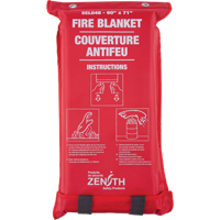 Couverture anti-feu, Fibre de verre, 60"la x 71"lo Helyx Safety & Industrial Supplies
