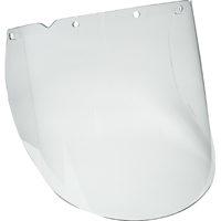 V-Gard&reg; Visor for Chemical and Splash Applications, Propionate, Clear Tint Helyx Safety & Industrial Supplies