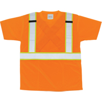 CSA Compliant T-Shirt, Polyester, Medium, Orange Helyx Safety & Industrial Supplies