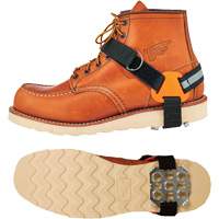 Trex 6315 Strap-On Heel Ice Cleats, Steel, Plate Traction, Large/Medium Helyx Safety & Industrial Supplies