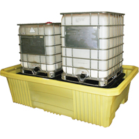 Double IBC 4000i Without Drain, 750 US gal. Spill Capacity, 113" x 71" x 32" Helyx Safety & Industrial Supplies
