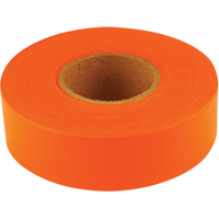 Ruban de signalisation Sub-Zero, 1,2" la x 150' lo, Orange fluorescent Helyx Safety & Industrial Supplies