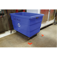 Autocollants pour d&eacute;limitation des coins sur le sol, L, 5" lo x 2" la, Rouge, Polyester Helyx Safety & Industrial Supplies