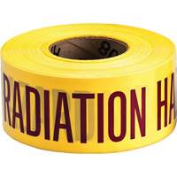 Ruban pour barricade, Anglais, 3" la x 1000' lo, 3 mils, Magenta/jaune Helyx Safety & Industrial Supplies