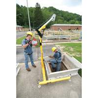 4-Piece Hoist System with Manhandler Hoist/Winch Helyx Safety & Industrial Supplies