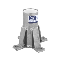 DBI-SALA&reg; Advanced Floor-Mount Sleeve Davit Base Helyx Safety & Industrial Supplies