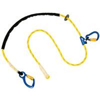 Pole Climber's Adjustable Rope Lanyard, 1 Legs, 8', CSA Class A, Nylon Helyx Safety & Industrial Supplies