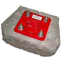 Ancrage continu pour b&eacute;ton PROTECTA PRO, B&eacute;ton, Usage Temporaire Helyx Safety & Industrial Supplies