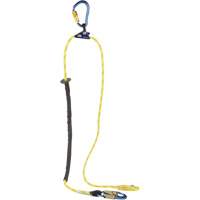 Pole Climber's Adjustable Rope Positioning Lanyard, 1 Legs, 8', CSA Class F, Nylon Helyx Safety & Industrial Supplies