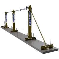 SecuraSpan Loop Rebar Horizontal Lifeline System Helyx Safety & Industrial Supplies