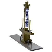 SecuraSpan Pour-in-Place/Fasten-in-Place HLL Stanchion Helyx Safety & Industrial Supplies