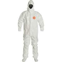 Combinaison &agrave; capuchon, Tychem 4000, 2T-Grand, Blanc Helyx Safety & Industrial Supplies