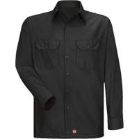 Chemise &agrave; manches longues en tissu ind&eacute;chirable, Hommes, 3T-Grand, Noir Helyx Safety & Industrial Supplies
