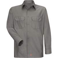 Chemise &agrave; manches longues en tissu ind&eacute;chirable, Hommes, 3T-Grand, Gris Helyx Safety & Industrial Supplies