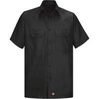 Chemise &agrave; manches courtes en tissu ind&eacute;chirable, Hommes, 3T-Grand, Noir Helyx Safety & Industrial Supplies