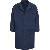 Blouse de laboratoire Excel FR ComforTouch, Coton, Grand, Bleu marin Helyx Safety & Industrial Supplies