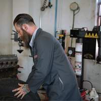 Shop Coats, Cotton/Polyester, Size 38, Charcoal Helyx Safety & Industrial Supplies