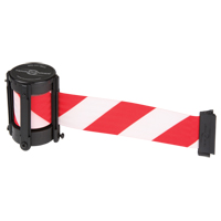 Replacement Cassettes For Utility, Advance & StowAway&reg; TensaBarrier&reg;, 13', White Tape Helyx Safety & Industrial Supplies