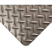 Tapis no 385, Couloir, 2' x 75' x 3/16", Gris Helyx Safety & Industrial Supplies