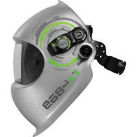e684 Welding Helmets, 3.94" L x 1.97" W View Area, 4/5 - 13 Shade Range, Silver Helyx Safety & Industrial Supplies