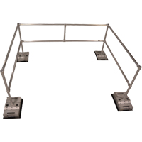 Syst&egrave;me RoofGuard classique - Trousses emball&eacute;es, Aluminium, 72" la x 108" lo x 42" ha Helyx Safety & Industrial Supplies