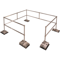 Syst&egrave;me RoofGuard classique - Trousses emball&eacute;es, Aluminium, 72" la x 216" lo x 42" ha Helyx Safety & Industrial Supplies