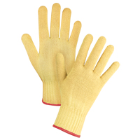 Gants tricot&eacute;s sans couture, Taille Petit/7, Calibre 7, Enveloppe en Kevlar, ASTM ANSI niveau A2/EN 388 niveau 3 Helyx Safety & Industrial Supplies