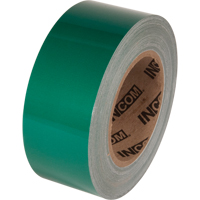 Tuff Mark&reg; Floor Marking Tape, 2" x 100', Polyester, Green Helyx Safety & Industrial Supplies