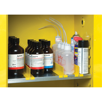 Diviseurs de tablettes pour armoire de s&eacute;curit&eacute; Helyx Safety & Industrial Supplies