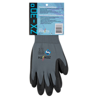 ZX-30° Premium Coated Gloves, 8/Medium, PVC Coating, 15 Gauge, Nylon Shell Helyx Safety & Industrial Supplies