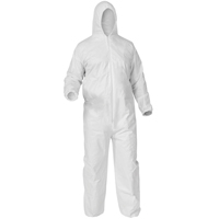 Kleenguard A35 Coveralls, Small, White, Microporous Helyx Safety & Industrial Supplies