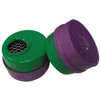 Respirator Cartridge, Combination Gas/Vapour Cartridge and Particulate Filter, Ammonia/Methylamine/P100 Filter Helyx Safety & Industrial Supplies