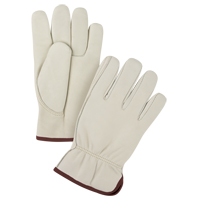 Premium Driver's Gloves, Large, Grain Cowhide Palm Helyx Safety & Industrial Supplies