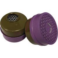 Cartouche pour respirateur, Cartouche gaz/vapeur, Gaz multiples/Vapeur organique/Filtre P100 Helyx Safety & Industrial Supplies