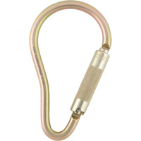 Dynamic Alloy Steel Auto-twist Lock Carabiner, Temporary Use Helyx Safety & Industrial Supplies