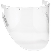Dynamic Molded Faceshield Visor, PETG, Clear Tint Helyx Safety & Industrial Supplies