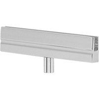 Support d'enseigne pour poteau portable, Chrome poli Helyx Safety & Industrial Supplies