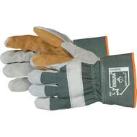 Gants dajusteur avec paume double Endura, Taille unique, Paume en Cuir de vache refendu Helyx Safety & Industrial Supplies