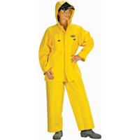 Hurricane Flame Retardant/Oil Resistant Rain Suits - Rainsuits, 4X-Large, Yellow Helyx Safety & Industrial Supplies