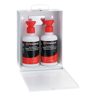 Dynamic Eyewash Station with Empty Bottles, Double Helyx Safety & Industrial Supplies