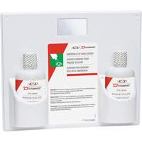 Dynamic Eyewash Station with Isotonic Solution, Double Helyx Safety & Industrial Supplies