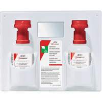 Dynamic Single-Use Eyewash Station with Isotonic Solution, Double Helyx Safety & Industrial Supplies