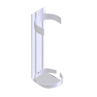 Dynamic Plastic Vehicle Bracket for Bio Med Wash&reg; Solution Helyx Safety & Industrial Supplies
